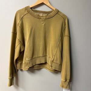 FP Movement by Free People Olive Green Sweatshirt